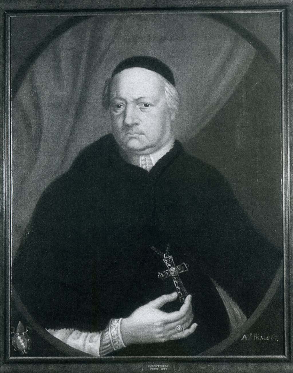 Gerhard Kappers, ritratto di Agostino Steffani, 1714