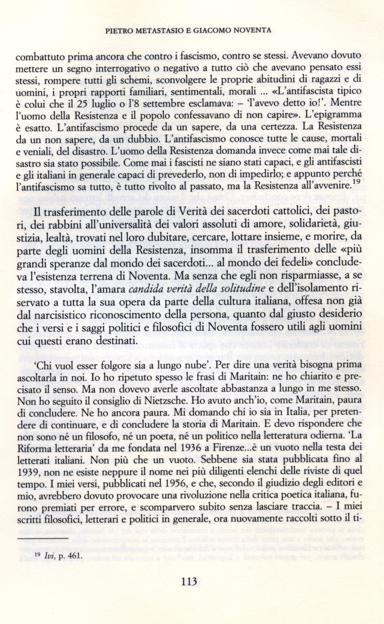 L'inattualità attuale di Pietro Metastasio