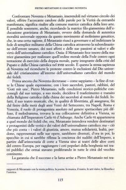 L'inattualità attuale di Pietro Metastasio