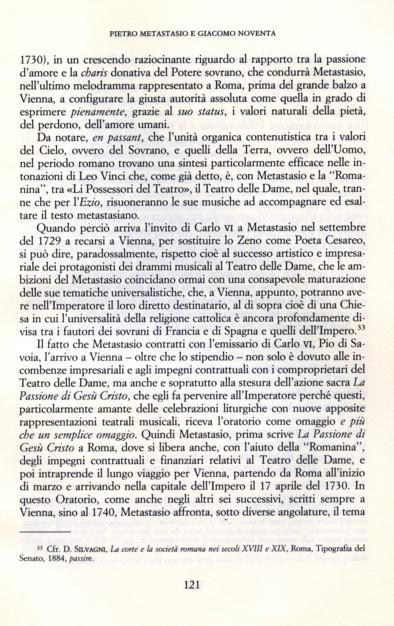 L'inattualità attuale di Pietro Metastasio